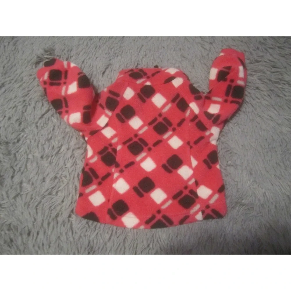 Columbia Jacket Baby 12 Mos Pink Fleece Zip UP Mock Neck Polyester